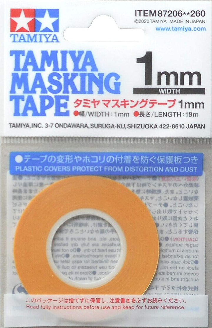 TAMIYA America, Inc Masking Tape, 1mm, TAM87206