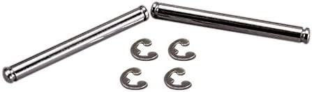 Traxxas 2637 Suspension Pins, 31.5mm, Chrome with E-Clips (pair)