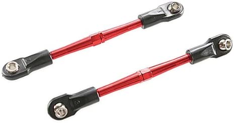 Traxxas 3139X Red-Anodized Aluminum Turnbuckles, 59mm (pair)