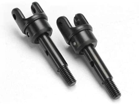 Traxxas 5553 Rear Stub Axle and Yokes, Jato (pair)