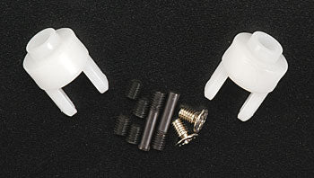 Traxxas 4628 Differential output yokes (2)/ 3x5mm countersunk screws (2)/ 3mm set (set) screws (4)