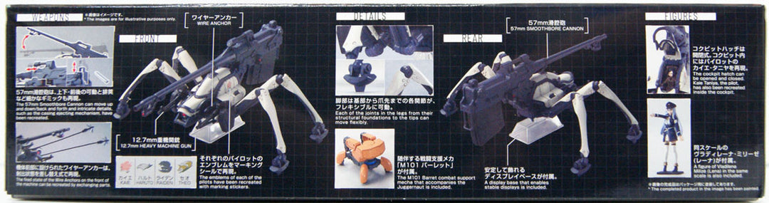 Bandai HG Juggernaut (general purpose type) 86 -Eighty Six
