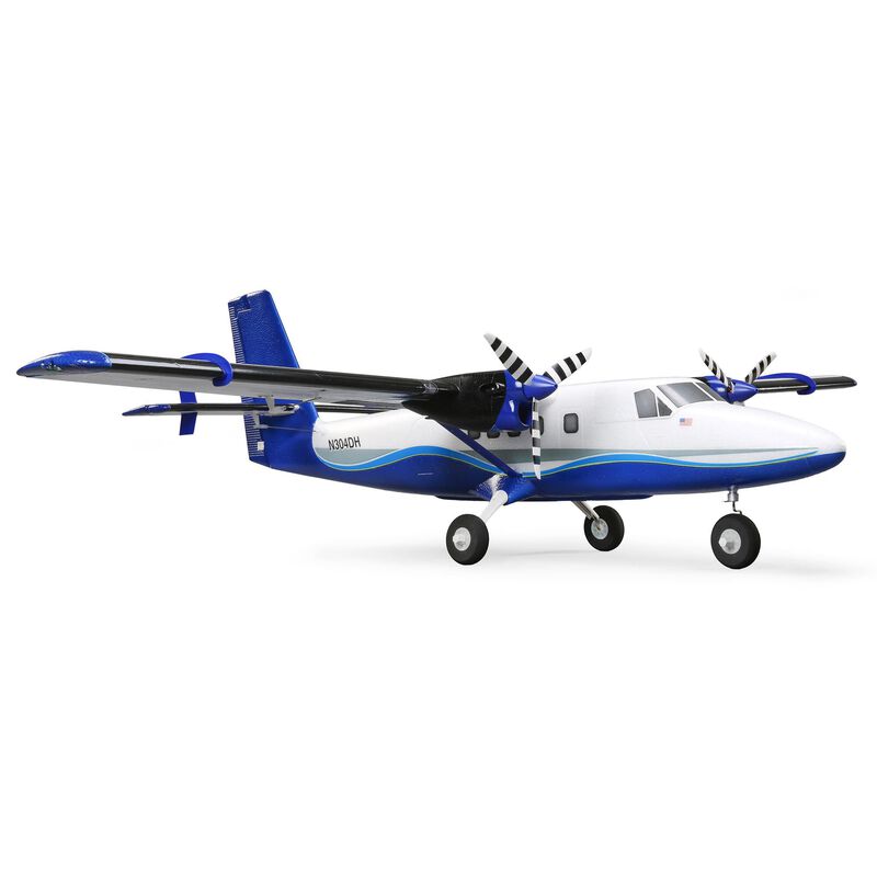 E-flite Twin Otter 1.2m BNF Basic with AS3X and SAFE, includes Floats