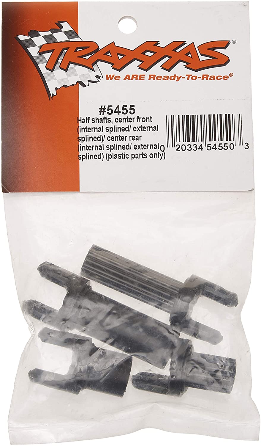 Traxxas 5455 Center Front and Rear Half Shafts, Revo, 120-Pack