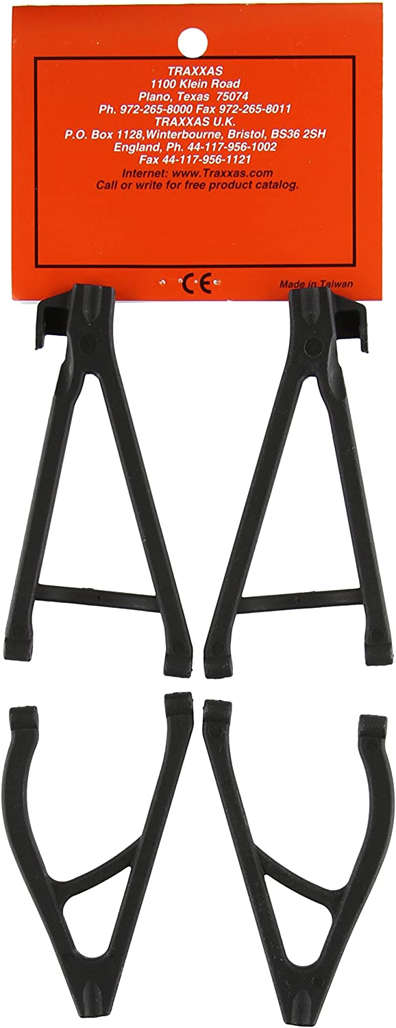 Traxxas 7132R Rear Suspension Arm Set, Upper and Lower, L&R (extends wheelbase 10mm)