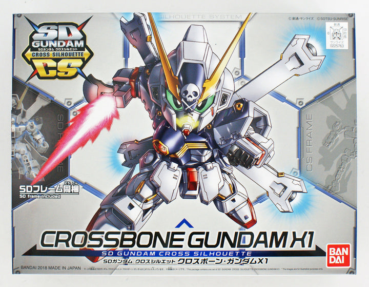 Bandai SD Gundam Cross Silhouette Crossbone Gundam X1