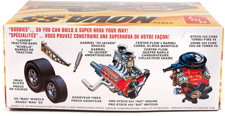 AMT 1972 Chevy Nova SS "Old Pro" 1:25 Scale Model Kit