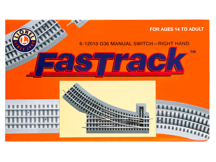 Lionel FasTrack O36 Manual Switch - Right Hand