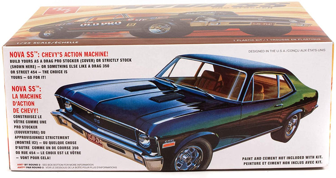 AMT 1972 Chevy Nova SS "Old Pro" 1:25 Scale Model Kit