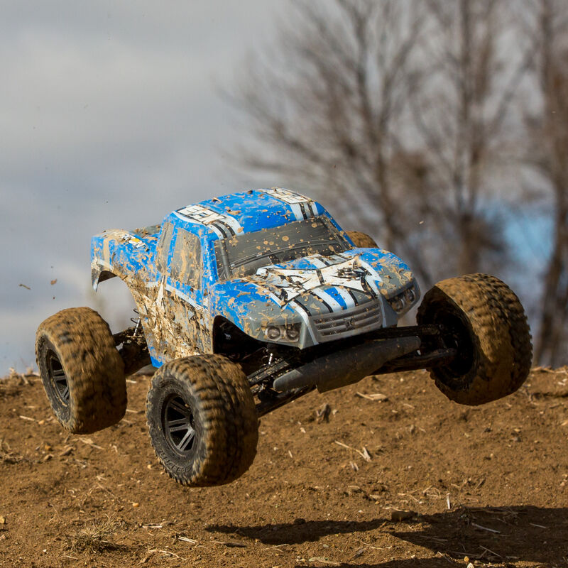 ECX 1/10 AMP MT 2WD Monster Truck Brushed BTD Kit with Unpainted Body