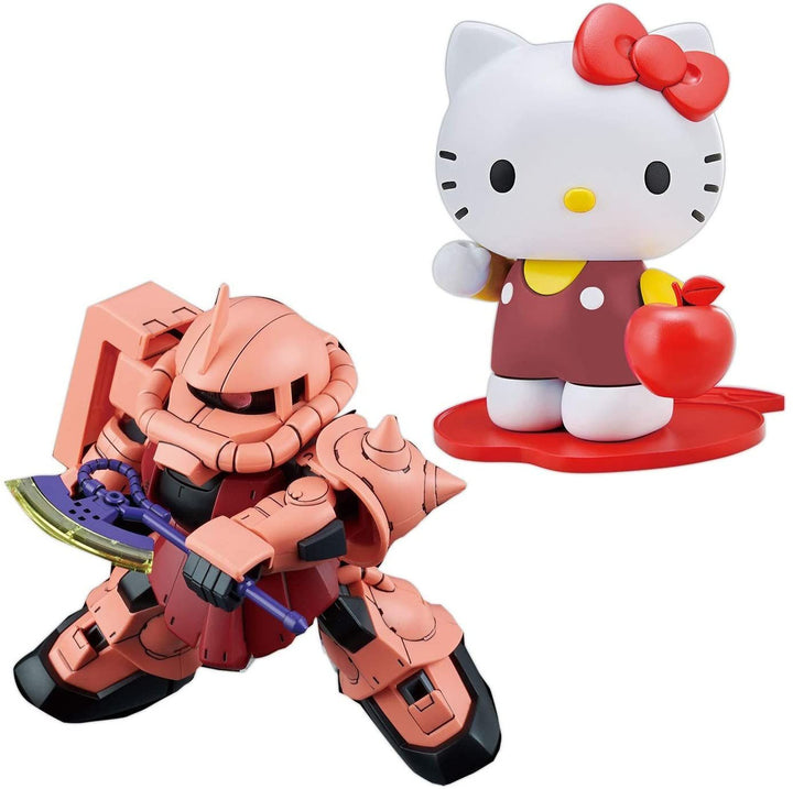 Bandai SD Gundam Cross Silhouette Hello Kitty / MS-06S Char's Zaku II