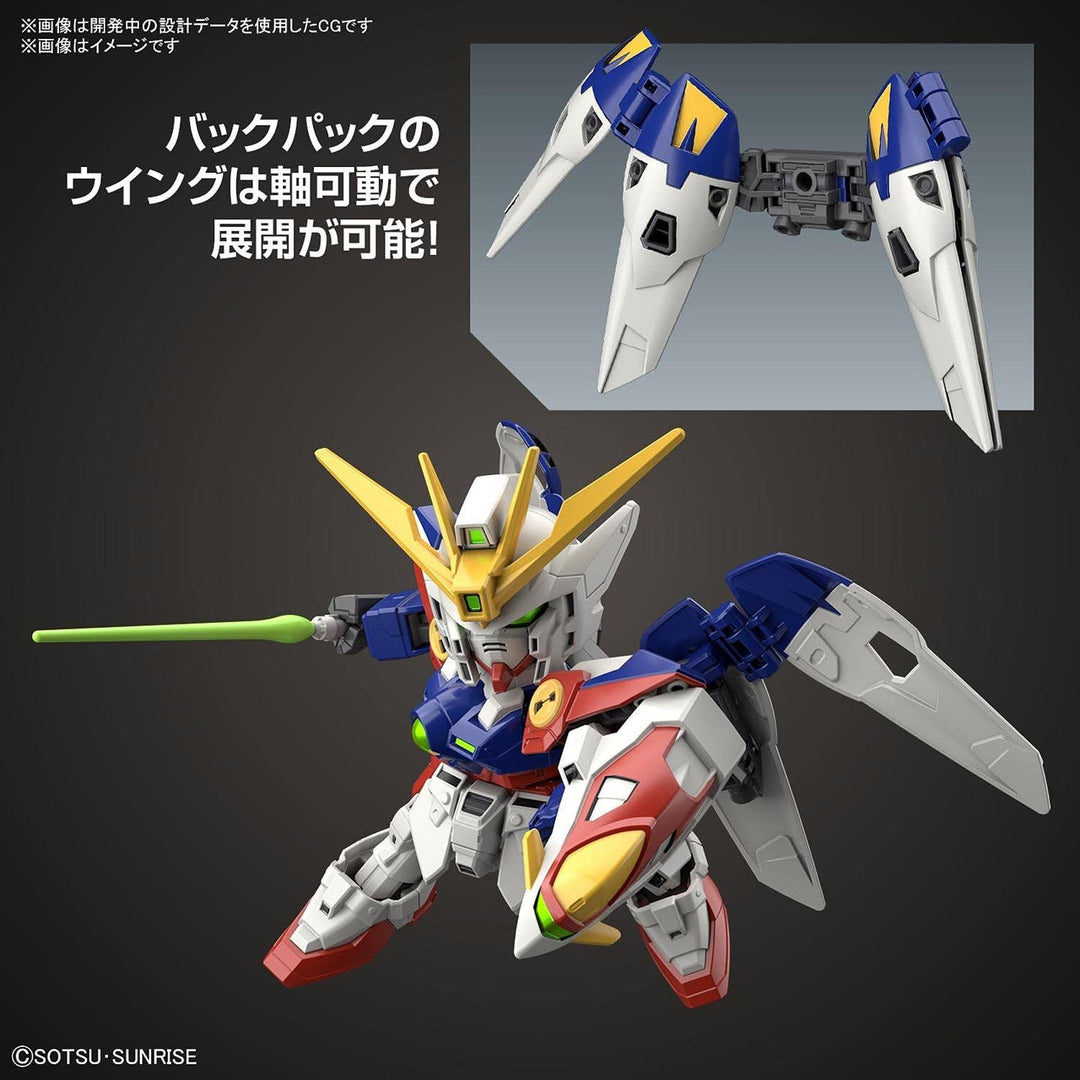 Bandai SD Gundam EX-Standard XXXG-00W0 Wing Gundam Zero