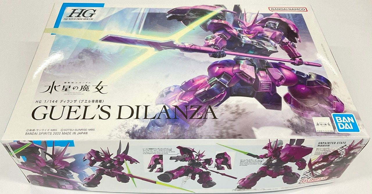 Amazon.com: Bandai HG 1/144 Gundam Witch 水星004 Guel's