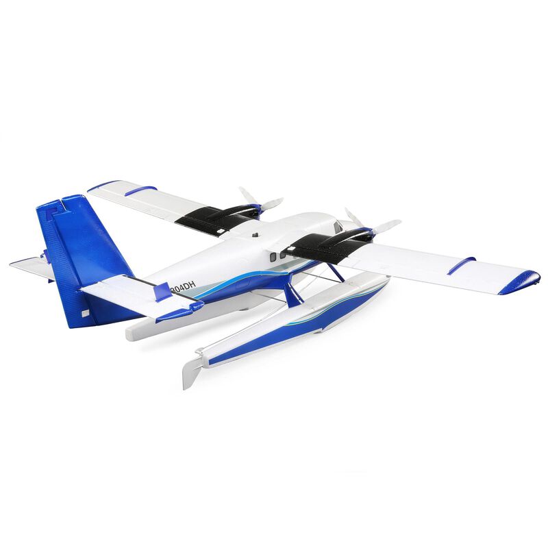 E-flite Twin Otter 1.2m BNF Basic with AS3X and SAFE, includes Floats
