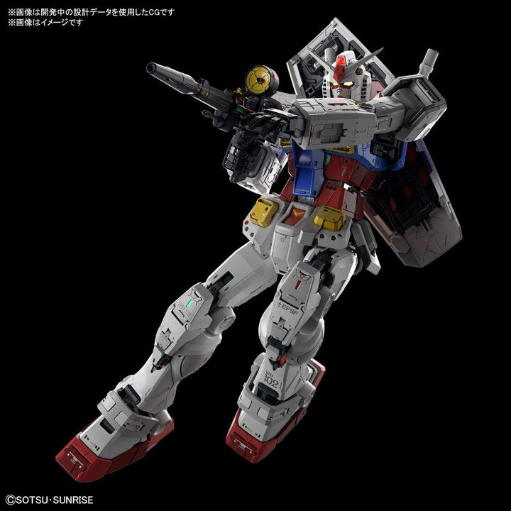 Bandai Perfect Grade Unleashed RX-78-2 Gundam E.F.S.F. Prototype Close-combat Mobile Suit